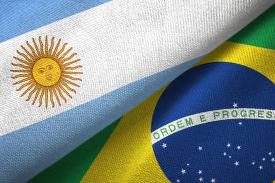 Caída del intercambio comercial entre Argentina y Brasil en noviembre