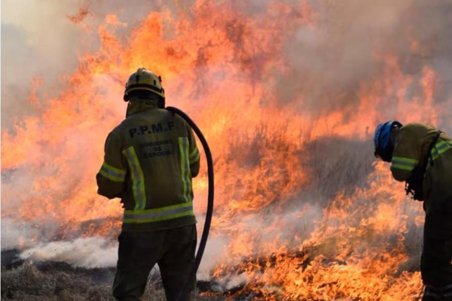 Incendio en Junín de los Andes: alerta por nuevos focos en el país