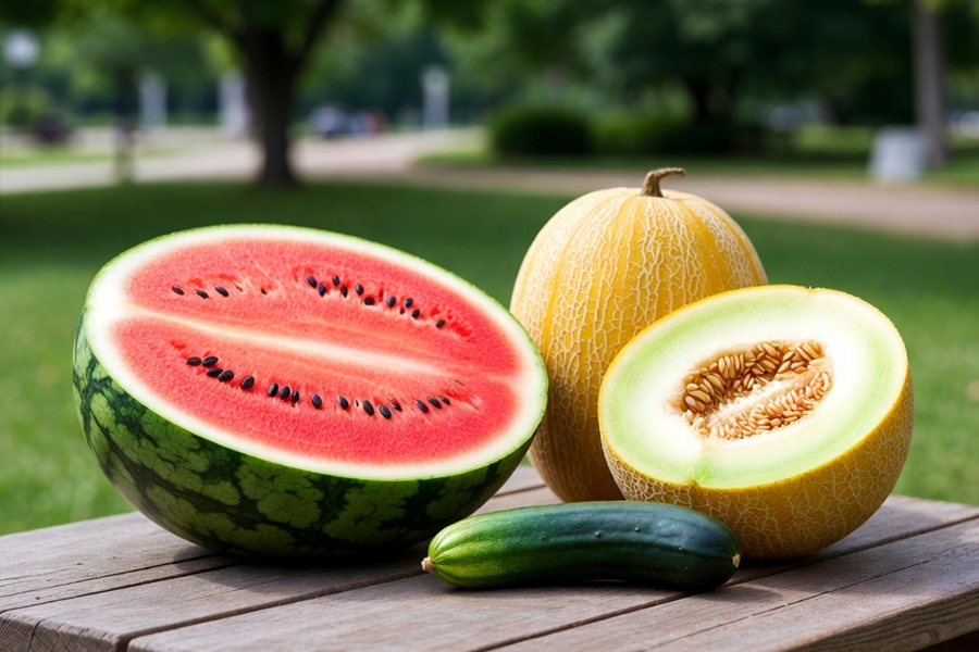 Superalimentos de verano: Sandía, melón y pepino para tu piel