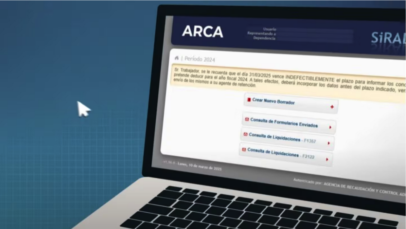 ARCA: todos los impuestos que vencen en abril de 2026