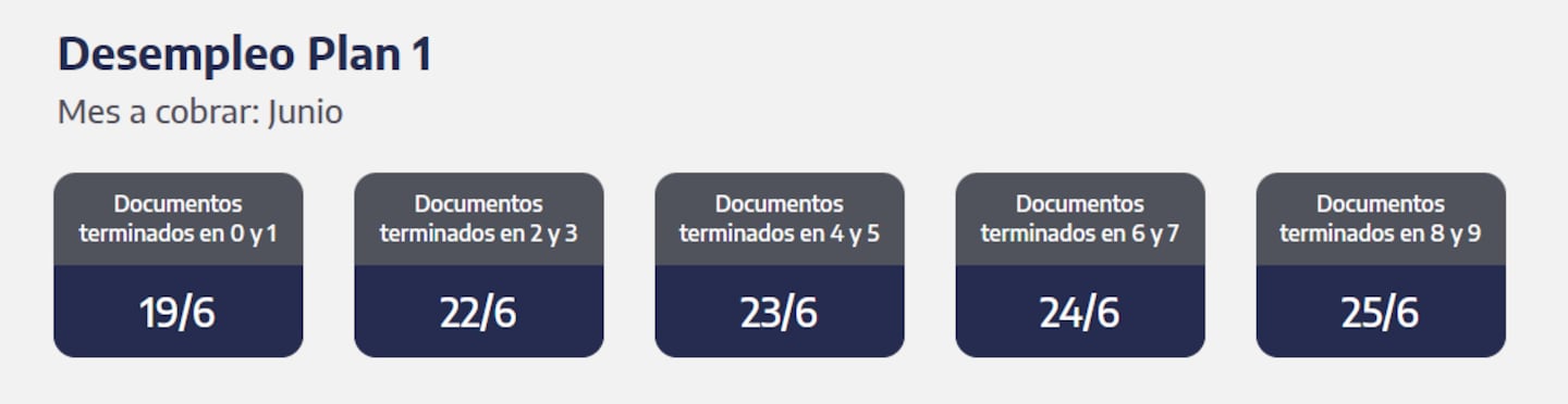 Cuándo se cobra el plan por desempleo. (Captura: ANSES)