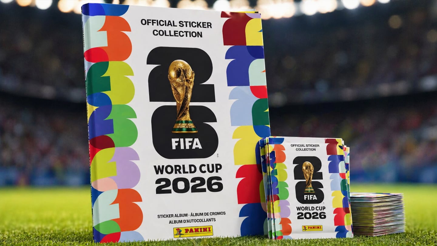 Durante mayo se registraron 5,4 búsquedas por minuto de álbumes y sobres de figuritas Panini  (Foto: Panini - Imagen ilustrativa generada con IA)