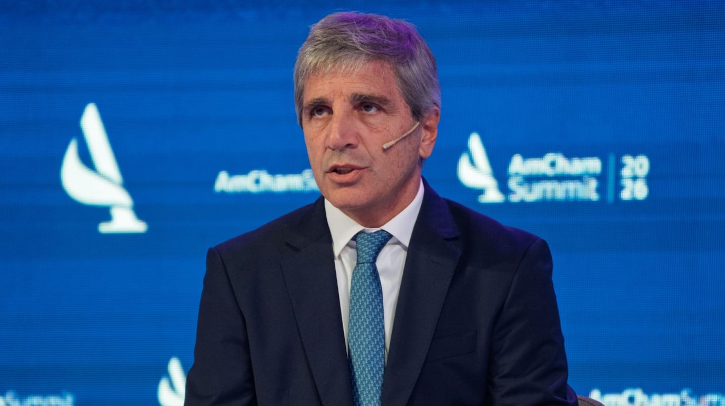 El ministro de Economía, Luis Caputo, priorizó fuentes alternativas de financiamiento para este año. (Foto: AmCham).