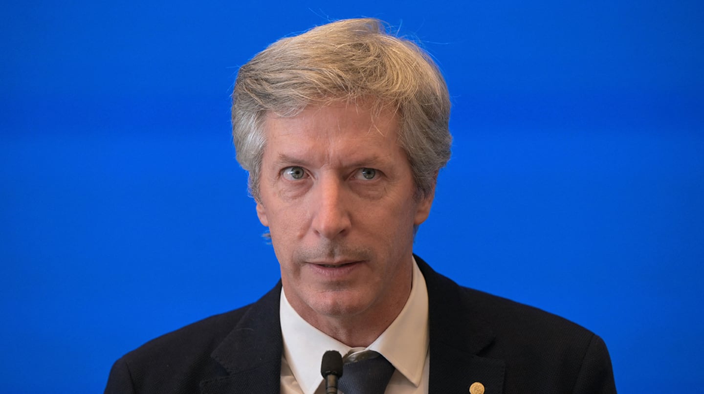 El presidente del Banco Central (BCRA), Santiago Bausili. (Foto: Juan MABROMATA / AFP).