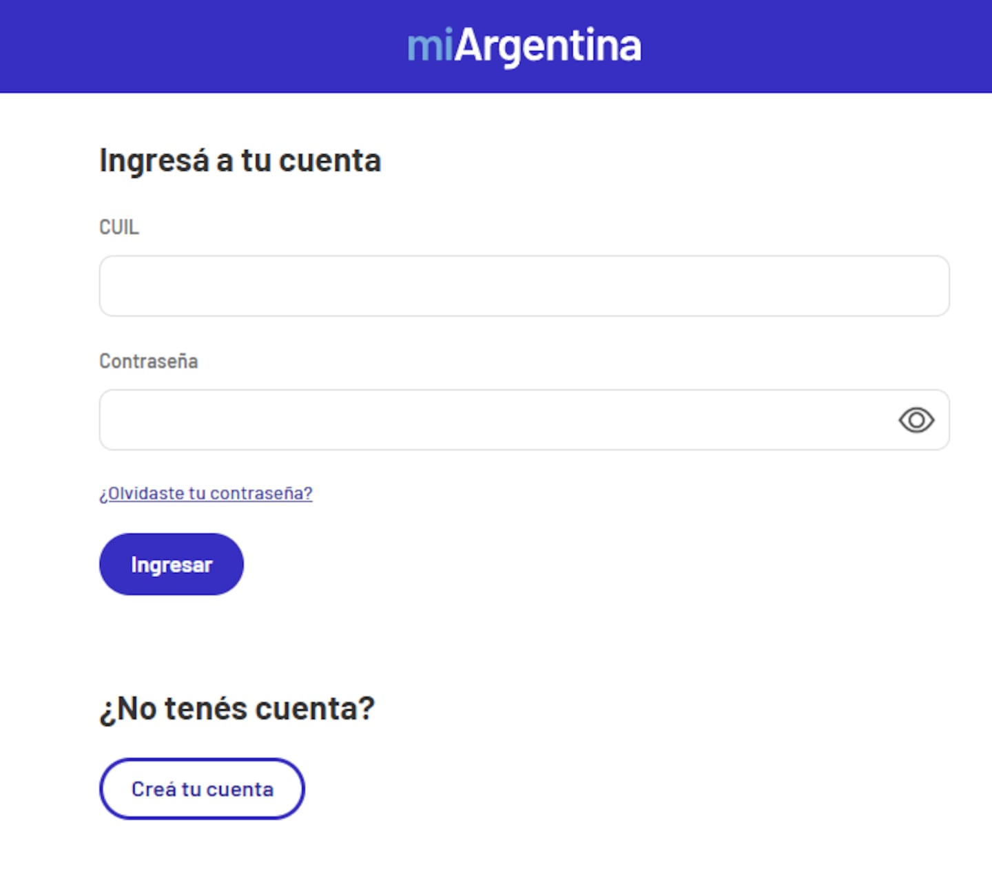 El sistema te informará si te corresponde cobrar o no (Foto: Mi Argentina).