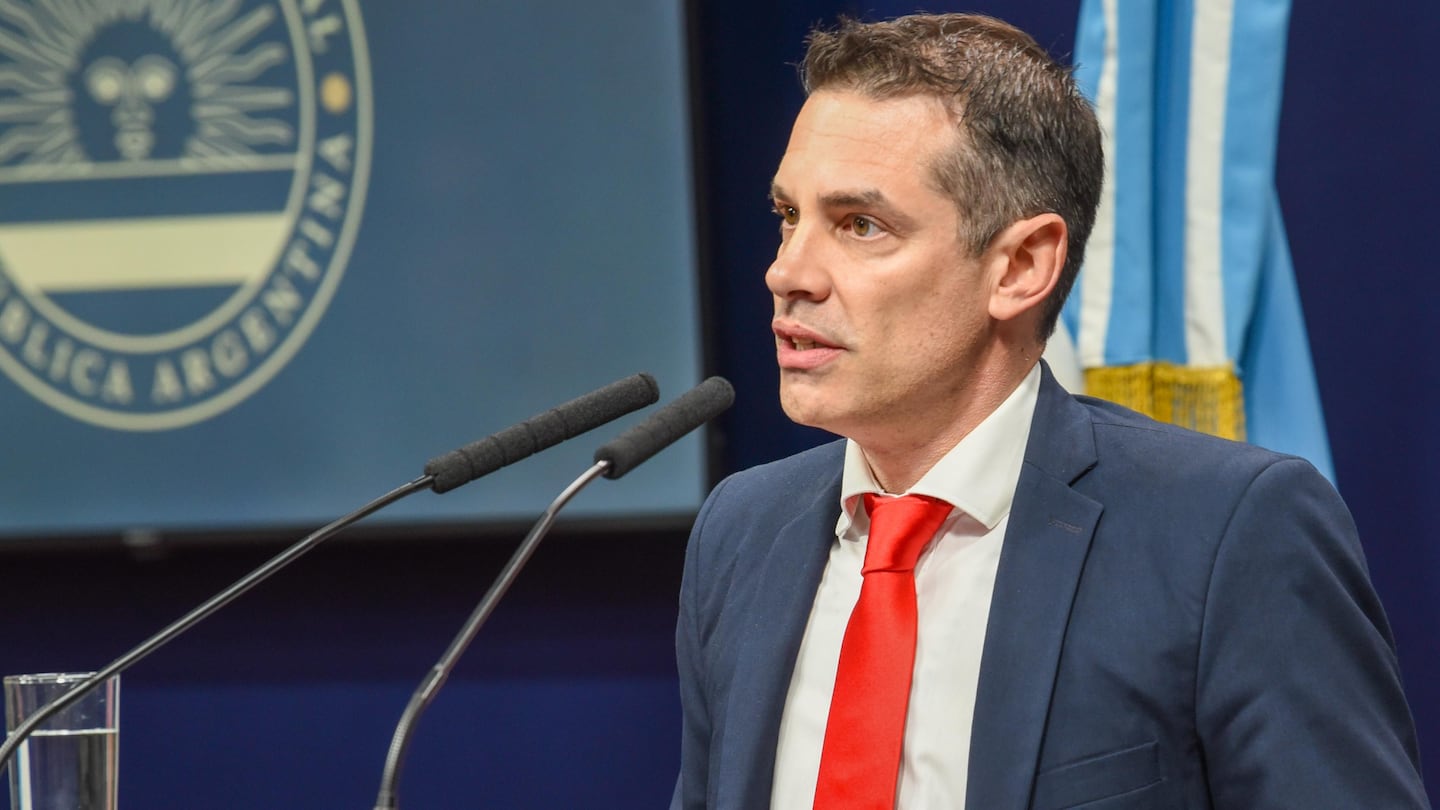El encargado de la estrategia argentina es el procurador general del Tesoro, Sebastián Amerio (Foto: prensa Casa Rosada).
