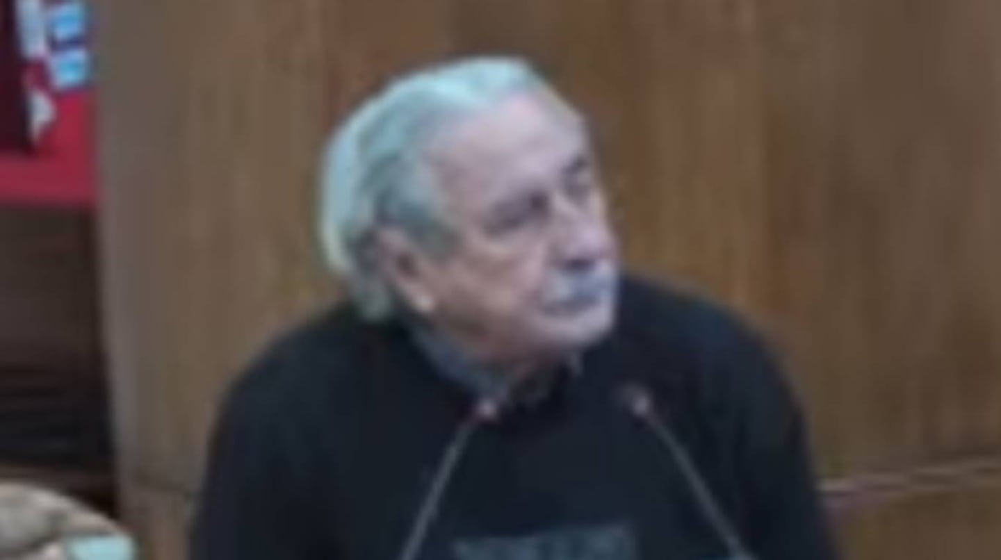 El insólito error en una convocatoria en el juicio por la Causa Cuadernos: "Se equivocaron de Juan Carlos Santos". (Foto: captura YouTube / @pjn-videoconferencias).