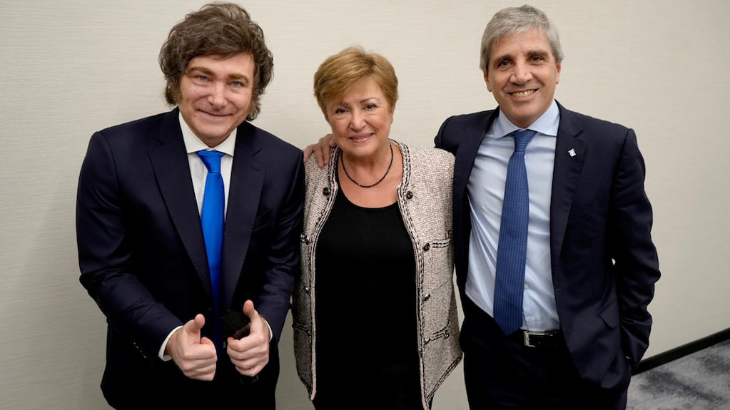 La jefa del FMI llega hoy a la Argentina: se reunirá con el Gabinete de Javier Milei y visitará Vaca Muerta