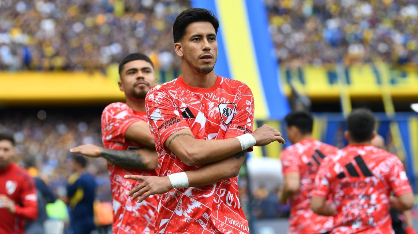 Maxi Meza, flamante refuerzo de Independiente. (River Plate TW)