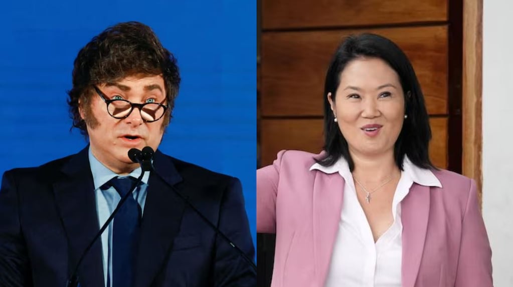 Después de recibir a la jefa del FMI y en medio de la tensión con Lula, Milei viaja a Perú para la asunción de Keiko Fujimori