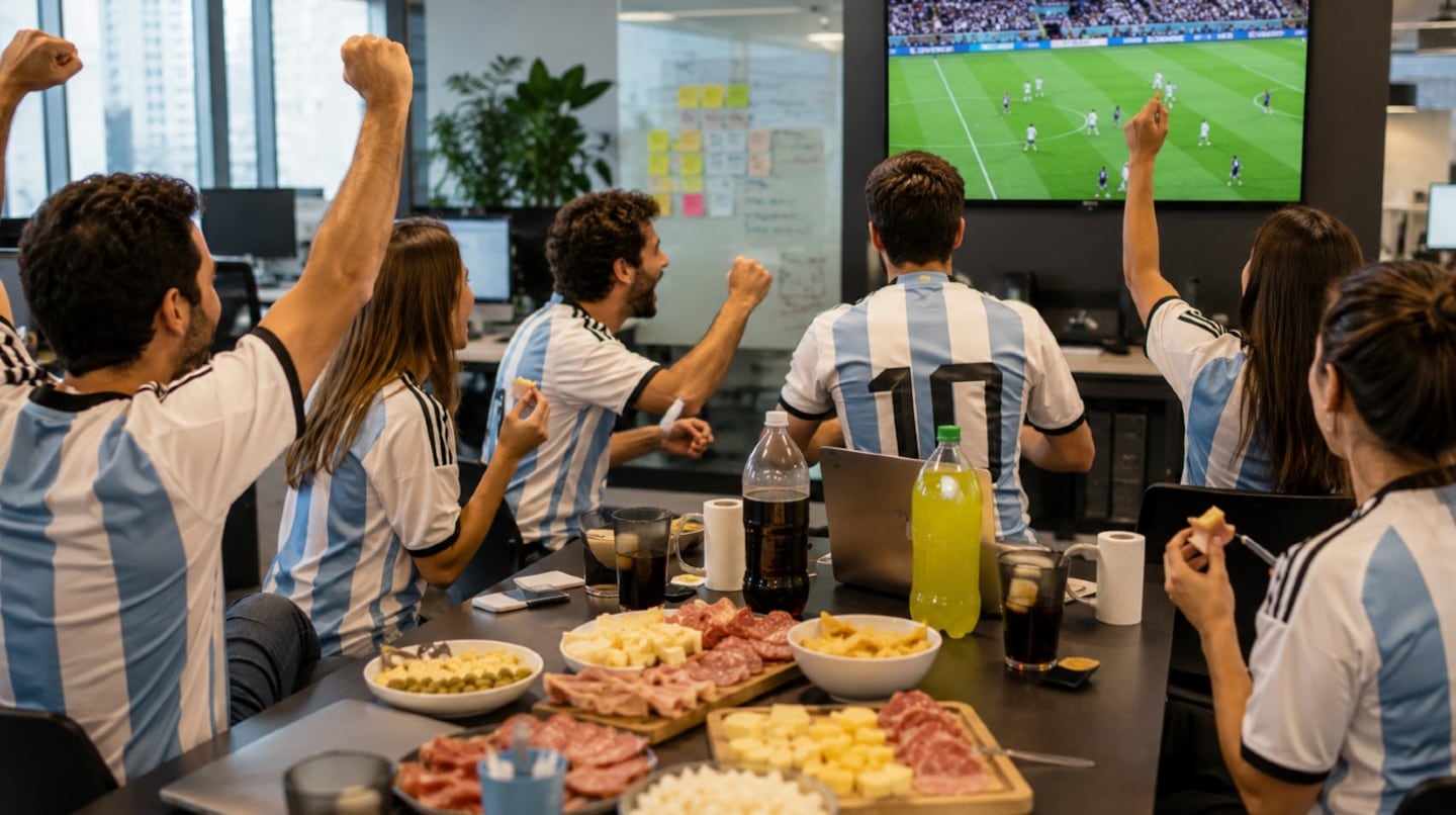 Qué pasó con el consumo durante el Mundial 2026 (Foto: Generada con IA ChatGPT).