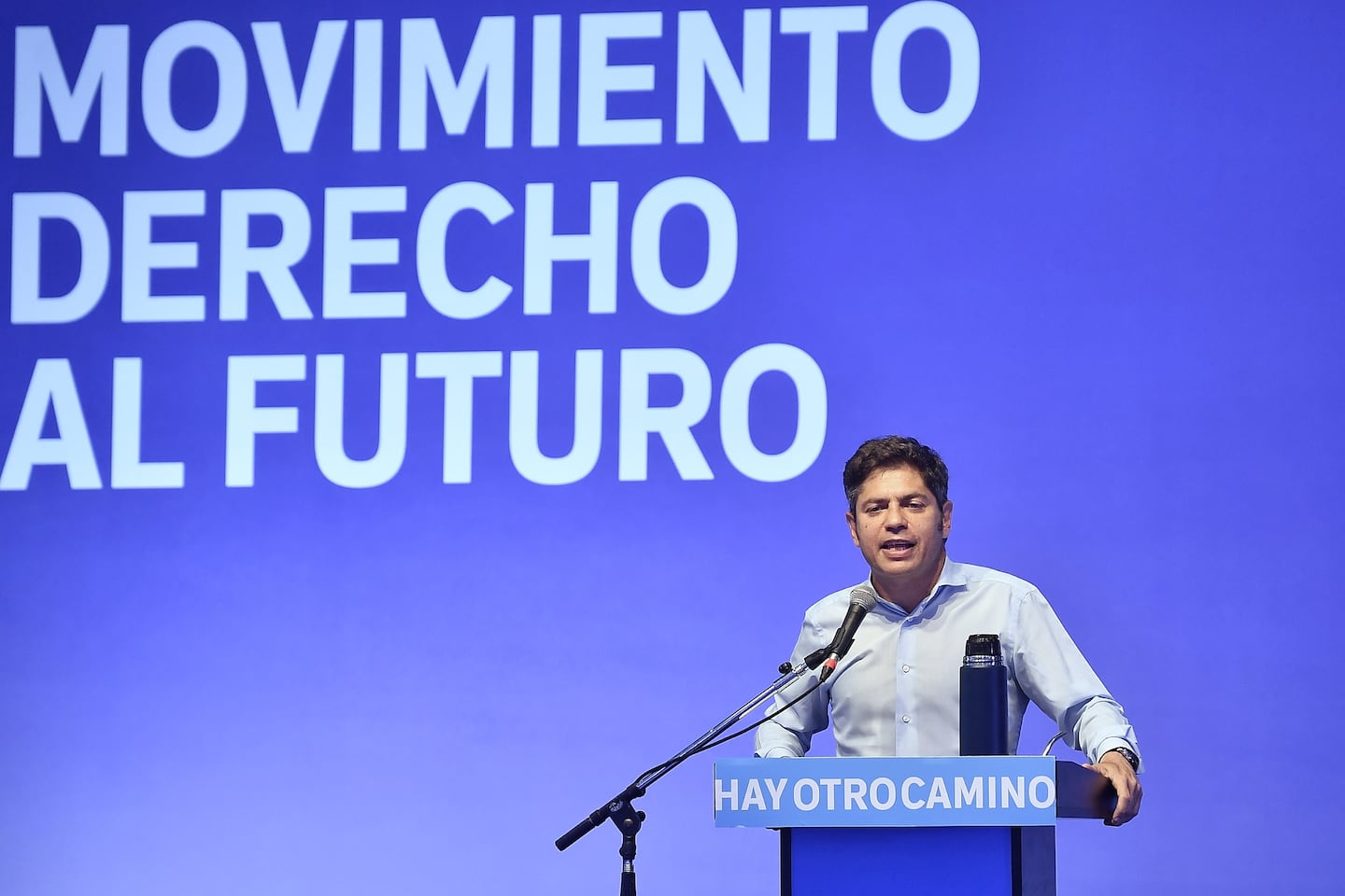 Axel Kicillof busca ampliar el MDF para intentar representar a todos los sectores. (Foto: Prensa Axel Kicillof).