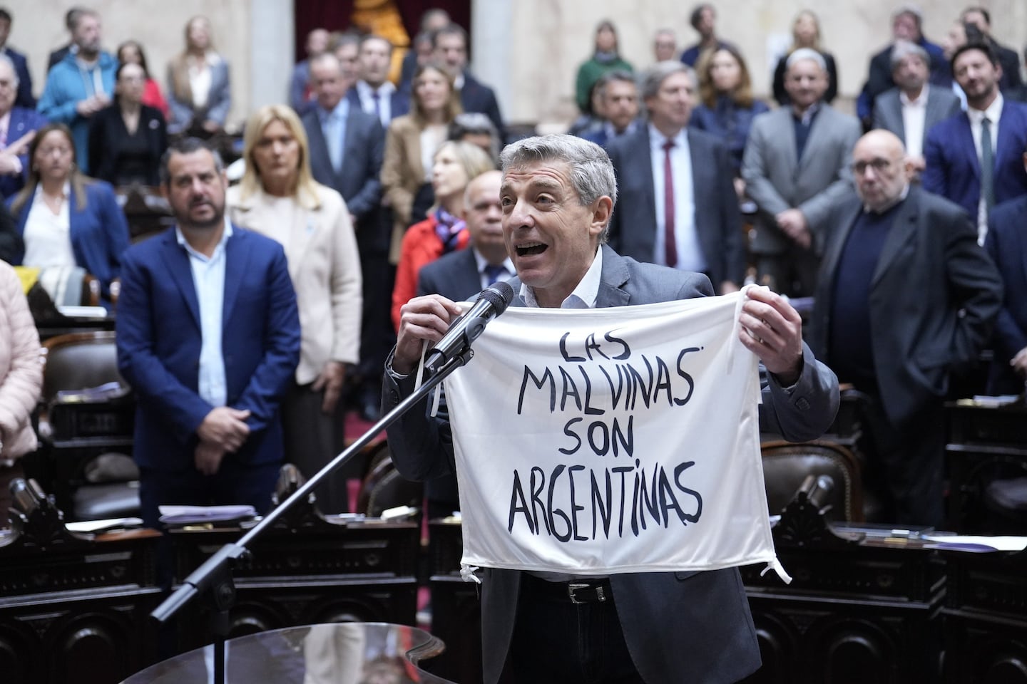 Juan Carlos Giordano, diputado nacional de Izquierda socialista. (Foto: Cámara de Diputados).
