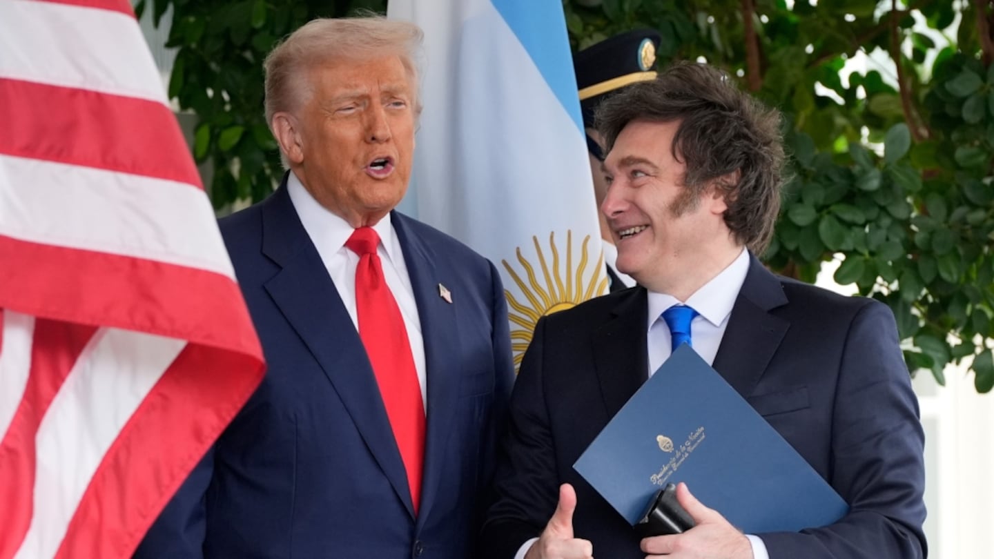 La prioridad de Milei en política exterior es el vínculo con los Estados Unidos (Foto de archivo: AP).