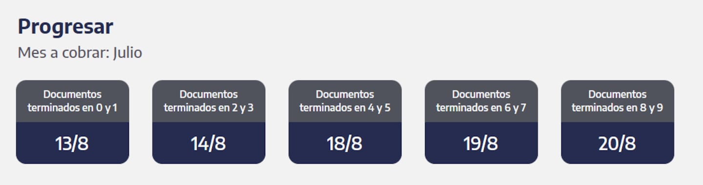 Quiénes cobran hoy las Becas Progresar. (Captura: ANSES)