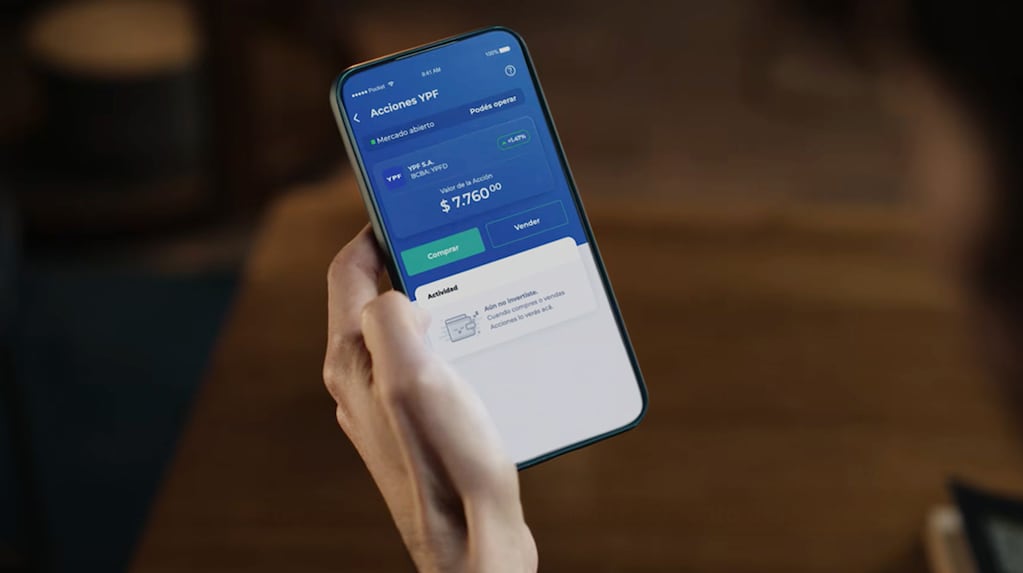 YPF permite la compra y venta de sus acciones a través de su app
