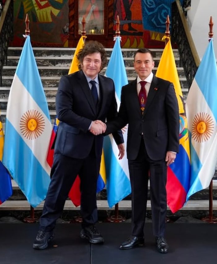 Javier Milei, en vivo: las últimas noticias de la gira del Presidente por Ecuador y Colombia